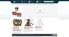 Desktop Screenshot of escoladenegocios.com.br